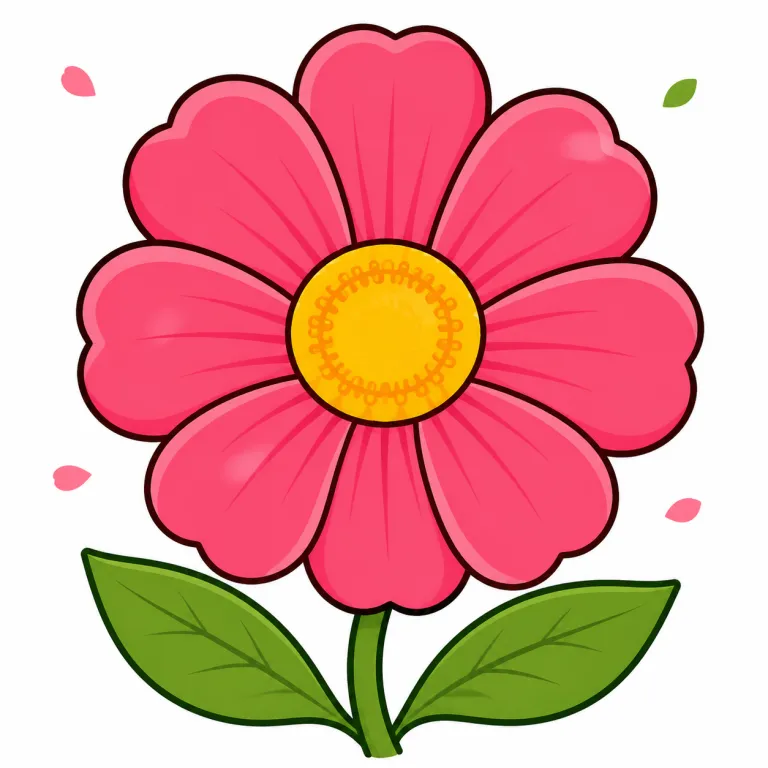 bloom（花・noun）の覚え方イラスト