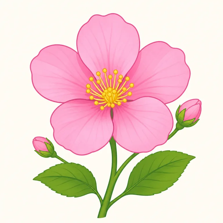 blossom（花・名詞）の覚え方イラスト — blossom は bloom に近く、「つぼみが開いて、見える形でよくなっていく」と覚えると残りやすい語です