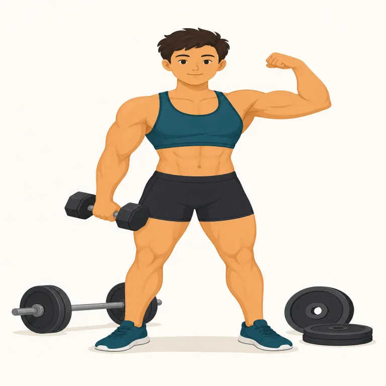 bodybuildingの覚え方イラスト