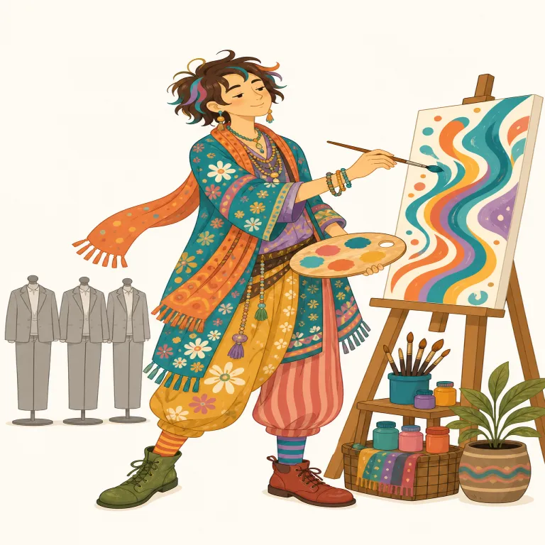 bohemianの覚え方イラスト
