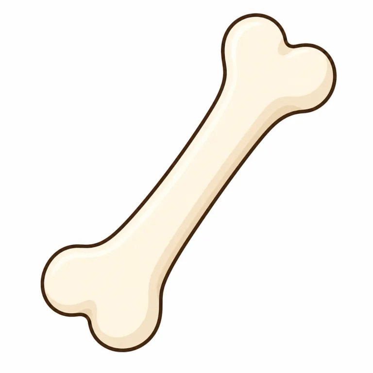 bone（骨・名詞）の覚え方イラスト — fastness の fast は「速い」ではなく、古い意味の「しっかり固定された」に由来します