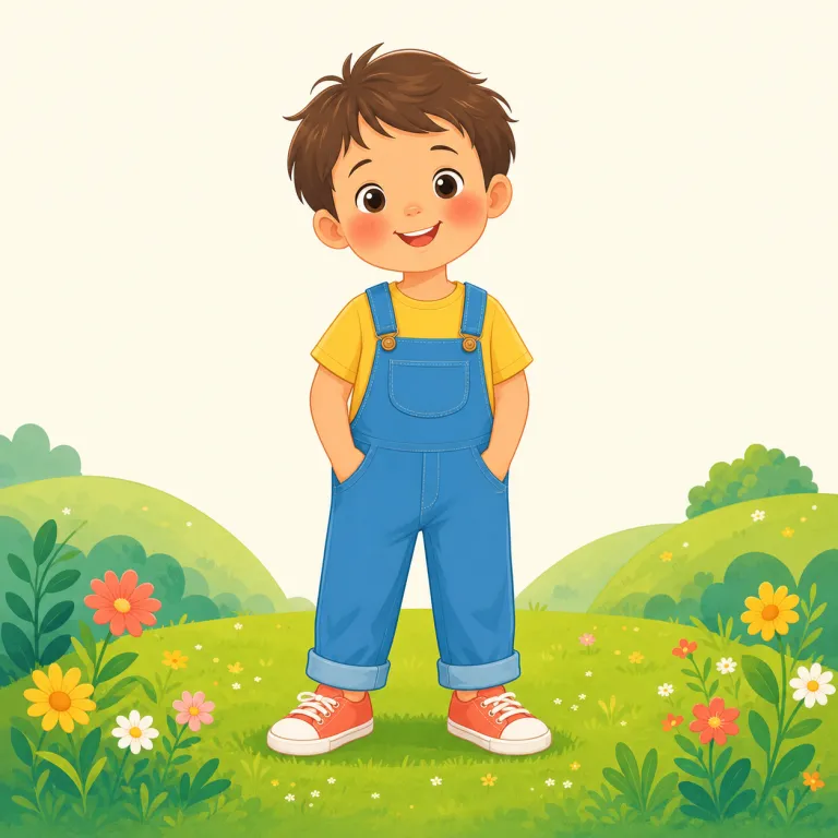 bonny（（特に子どもや風景が）健康的で愛らしい、美しい・形容詞）の覚え方イラスト — bonny は「かわいい」だけでなく、赤ちゃんや村、景色に使って「見た目が健康的で感じよく、美しい」というまとまりで覚えると残りやすい語です