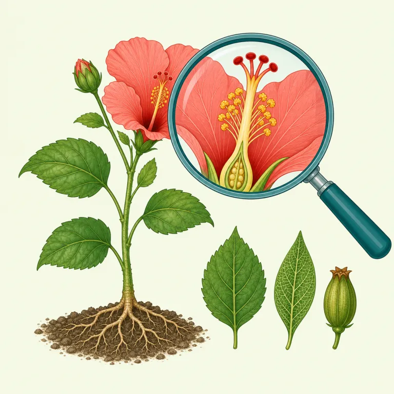 botanically（植物学的に・副詞）の覚え方イラスト — まず botanical（植物の）を思い出し、そこに -ly が付いて「植物学的に」という副詞になると押さえると覚えやすいです