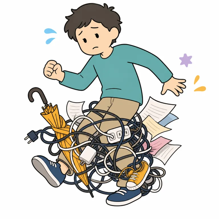 bother（面倒、厄介・noun）の覚え方イラスト