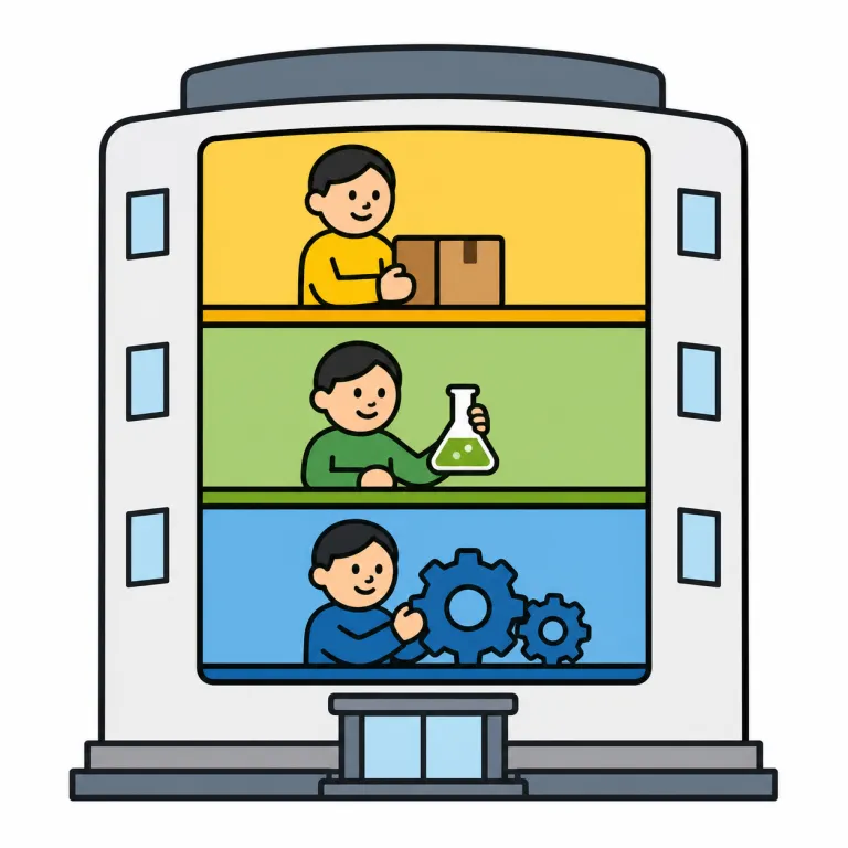 branch（部門・noun）の覚え方イラスト
