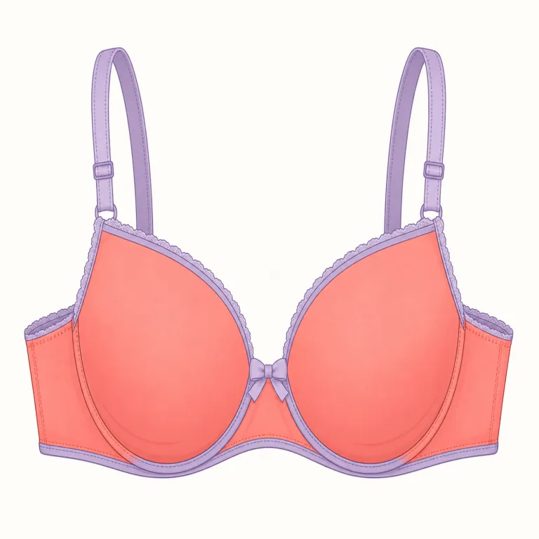 brassiere（ブラジャー・名詞）の覚え方イラスト — 最初の3文字がそのまま bra なので、まず『brassiere = bra の正式寄り・やや古めの言い方』と結びつけるのが最短です