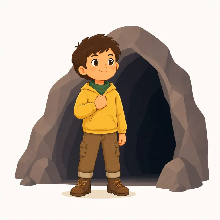 brave（勇敢な・形容詞）の覚え方イラスト — brave は「危険や不安があっても前に出る」という基本イメージで覚えると定着しやすい語