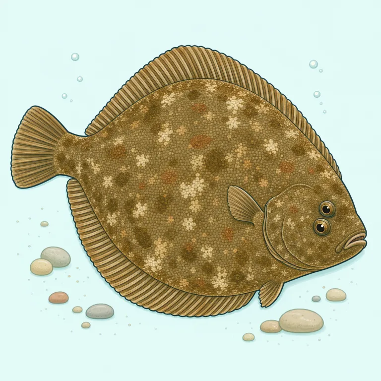 brill（カレイの一種・名詞）の覚え方イラスト — 食材語として場面ごと覚えるのが近道です
