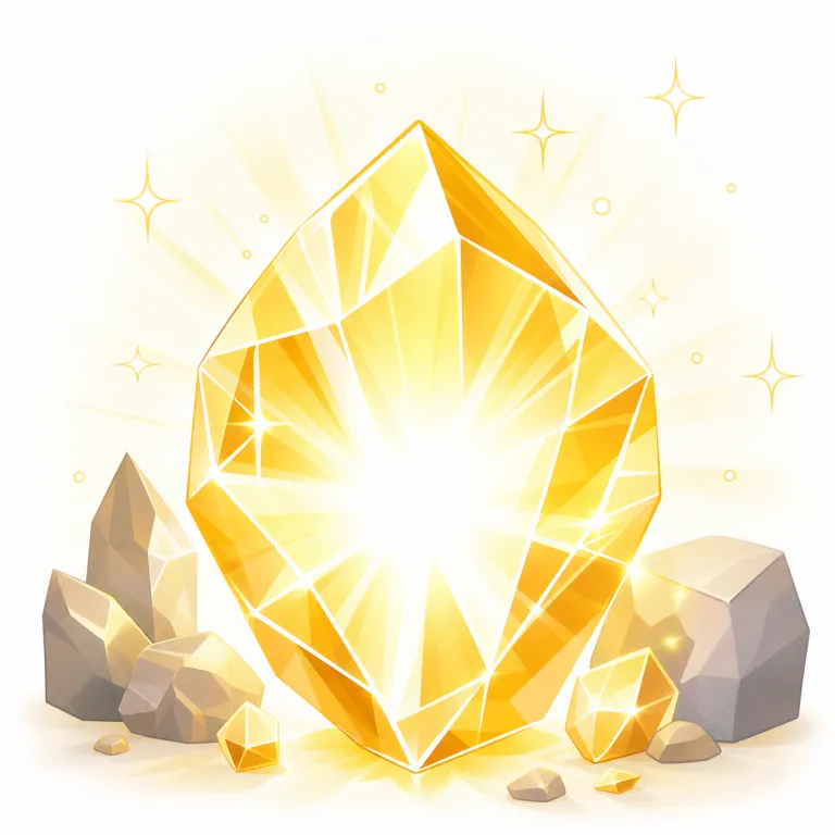 brilliance（輝き・名詞）の覚え方イラスト — このエントリの brilliance は、才能や出来の「すばらしさ、卓越」ではなく、光そのものの強く鮮やかな「輝き」を指します