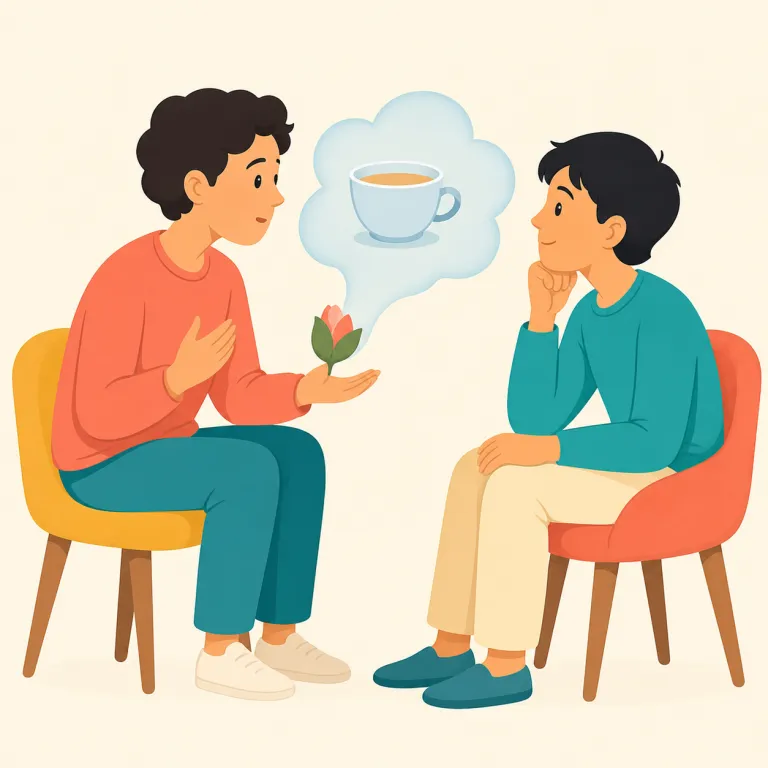 broaching（切り出す・動詞）の覚え方イラスト — broaching は「閉じていた話題に最初の口を開ける」と覚えると自然です
