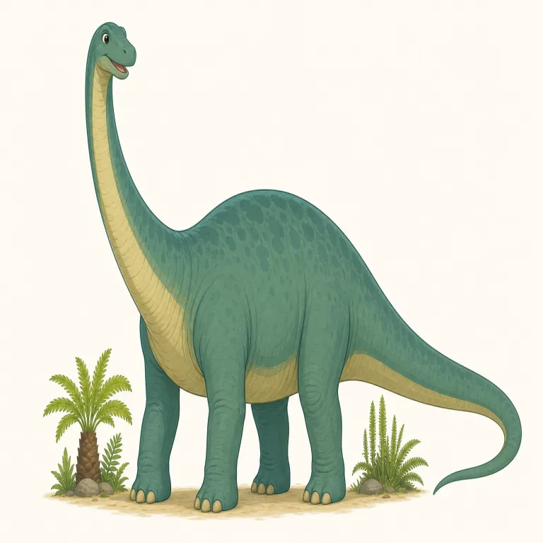 brontosaurusの覚え方イラスト
