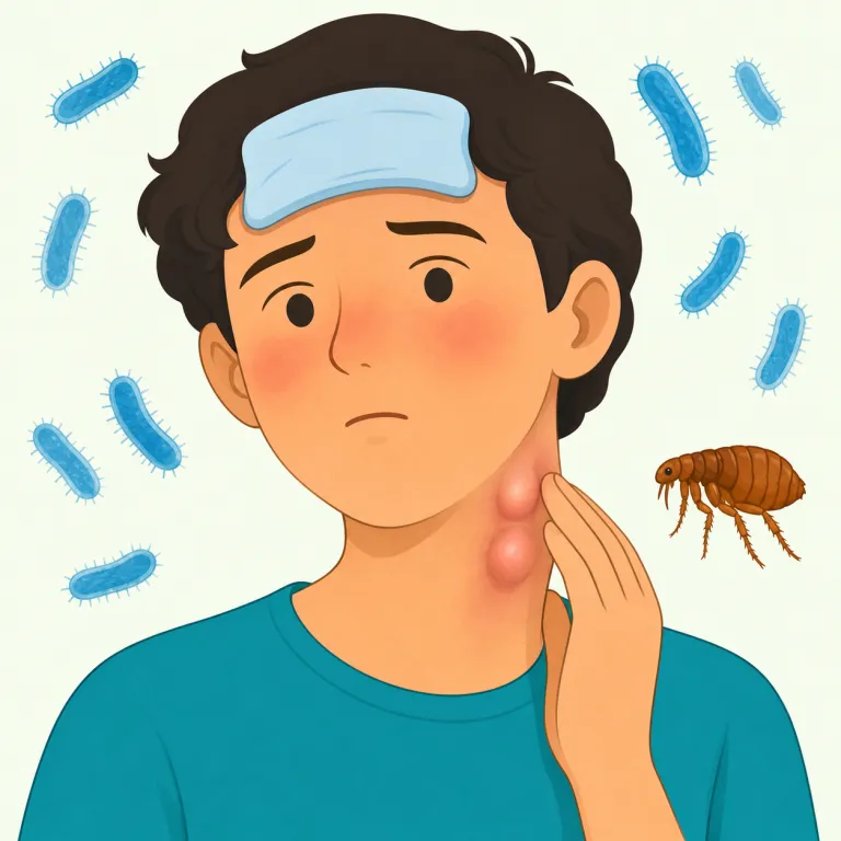 bubonic（腺ペストの・形容詞）の覚え方イラスト — bubonic は単独で覚えるより、まず bubonic plague を一塊で入れるのが近道です