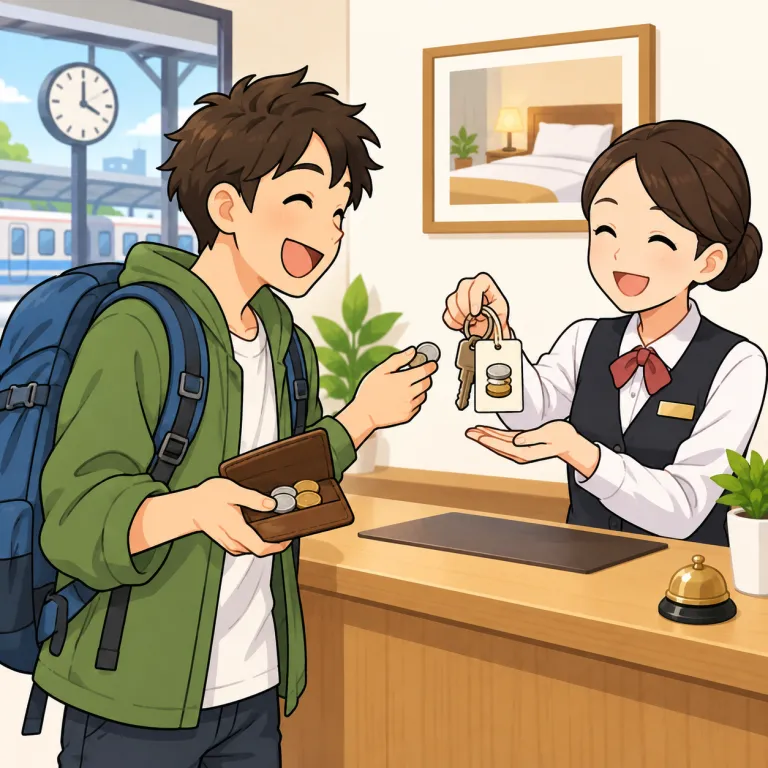 budget（格安の・adjective）の覚え方イラスト