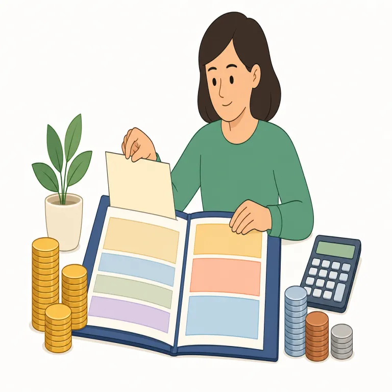 budgetaryの覚え方イラスト
