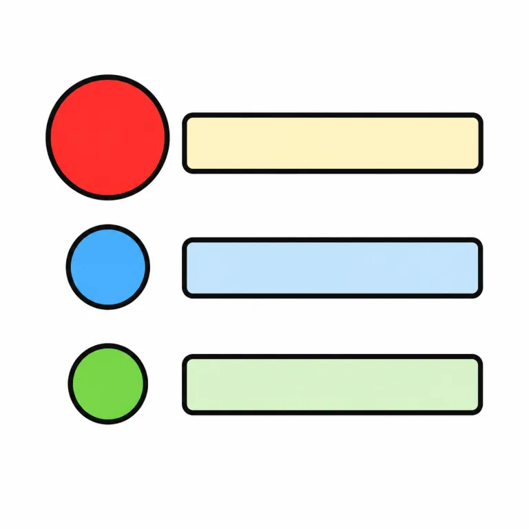 bullet（箇条書き記号・noun）の覚え方イラスト