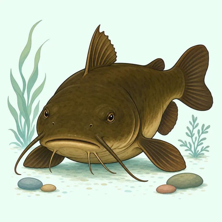 bullhead（ブルヘッド（ナマズ類などの魚）／頑固者・名詞）の覚え方イラスト — bull と head の直結で覚える語です