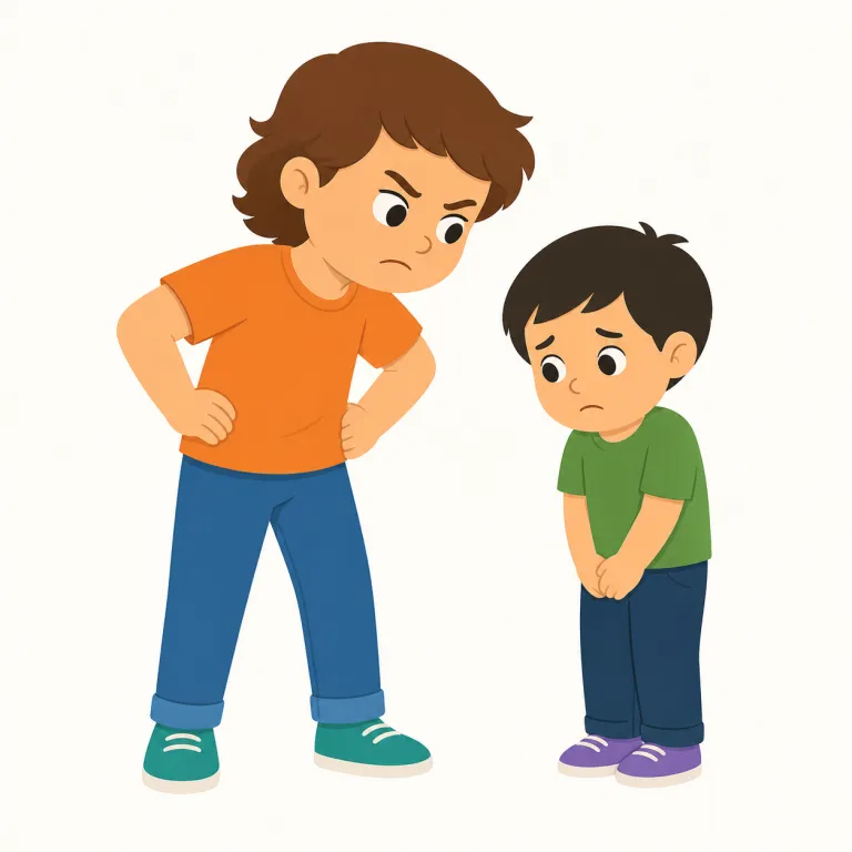 bully（いじめっ子・名詞）の覚え方イラスト — a bully と人を数えて使うのが基本