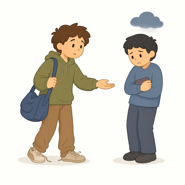 bumming（ぶらぶらする・人からせびる・人を憂鬱にさせる・動詞）の覚え方イラスト — 核は口語の bum