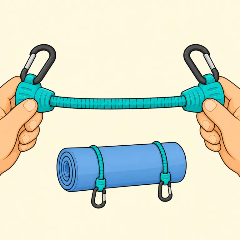 bungee（バンジーコード・名詞）の覚え方イラスト