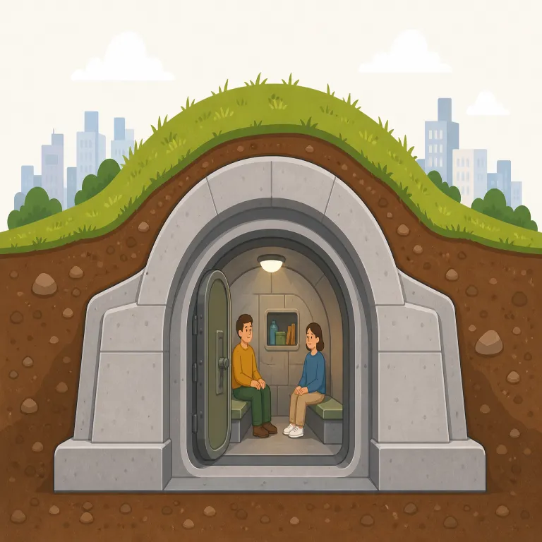 bunkerの覚え方イラスト