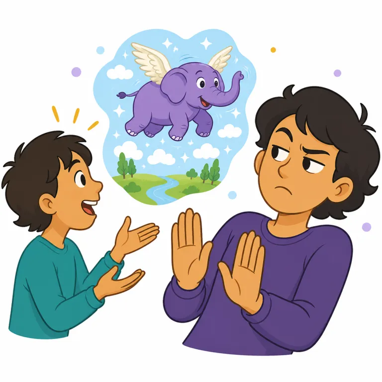 buy（信じる・verb）の覚え方イラスト