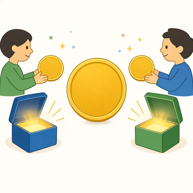 by the same token（同様に・イディオム）の覚え方イラスト — by the same token は、前に述べた内容と同じ考え方を次にも当てはめる接続表現です