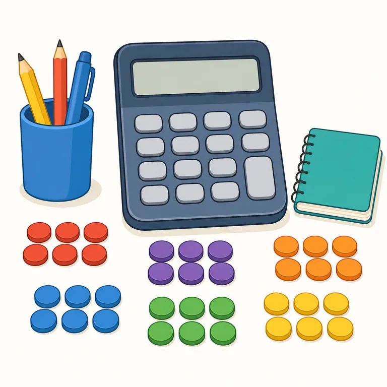 calculation（計算・名詞）の覚え方イラスト — calculation は calculate「計算する」に -ion が付いて、行為や結果を表す名詞になった形です