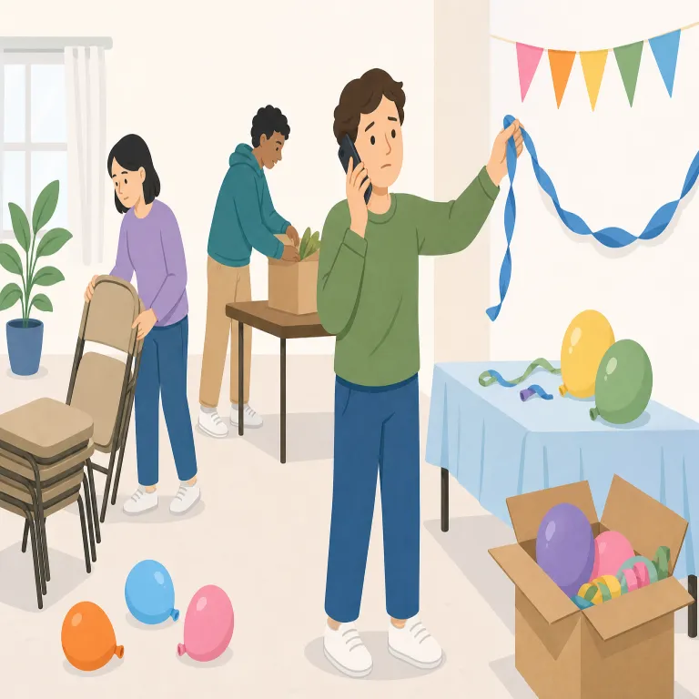 call off（中止する・句動詞）の覚え方イラスト — off は「離す・止める」の感覚
