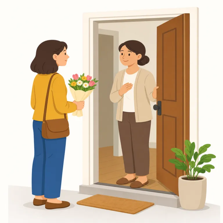 call on（要請する・句動詞）の覚え方イラスト — call は「呼ぶ」