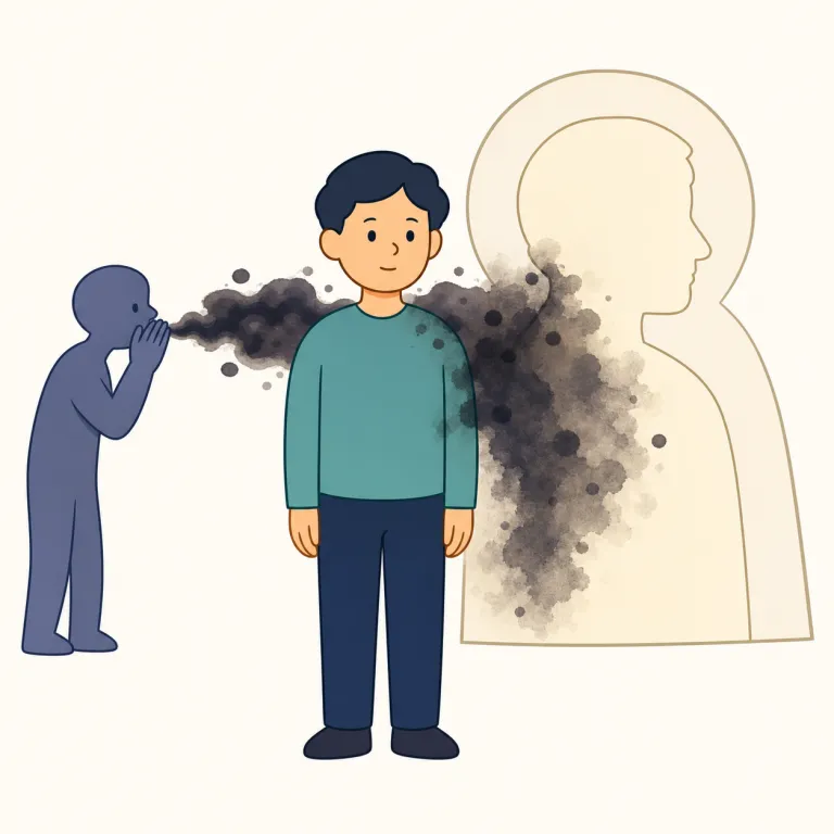 calumny（中傷・名詞）の覚え方イラスト — まず slander（口頭の中傷）や libel（文書での名誉毀損）を知っているなら、calumny はそれらに近い、少し硬めの「虚偽を含む中傷」と置くと覚えやすいです