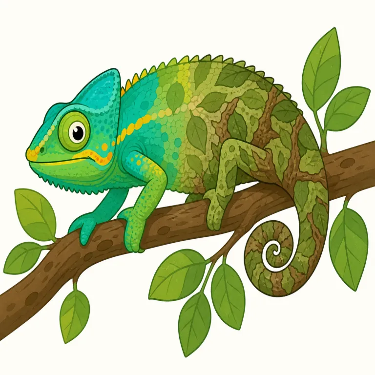 camouflagingの覚え方イラスト