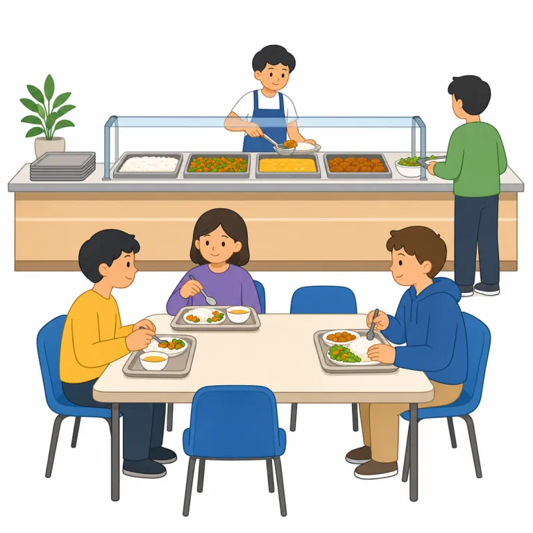 canteenの覚え方イラスト