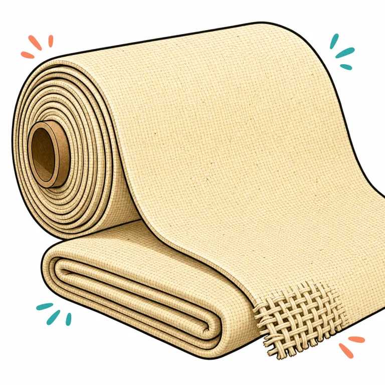 canvas（帆布、厚手の布・noun）の覚え方イラスト