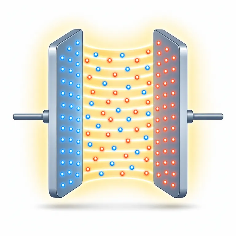 capacitance（静電容量・名詞）の覚え方イラスト — capacity（容量・収容力）を知っていれば核はつかみやすい語です