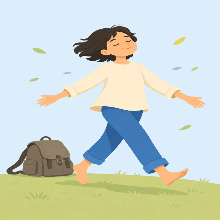 carefree（気楽な・形容詞）の覚え方イラスト — まず知っている語で分解すると覚えやすいです