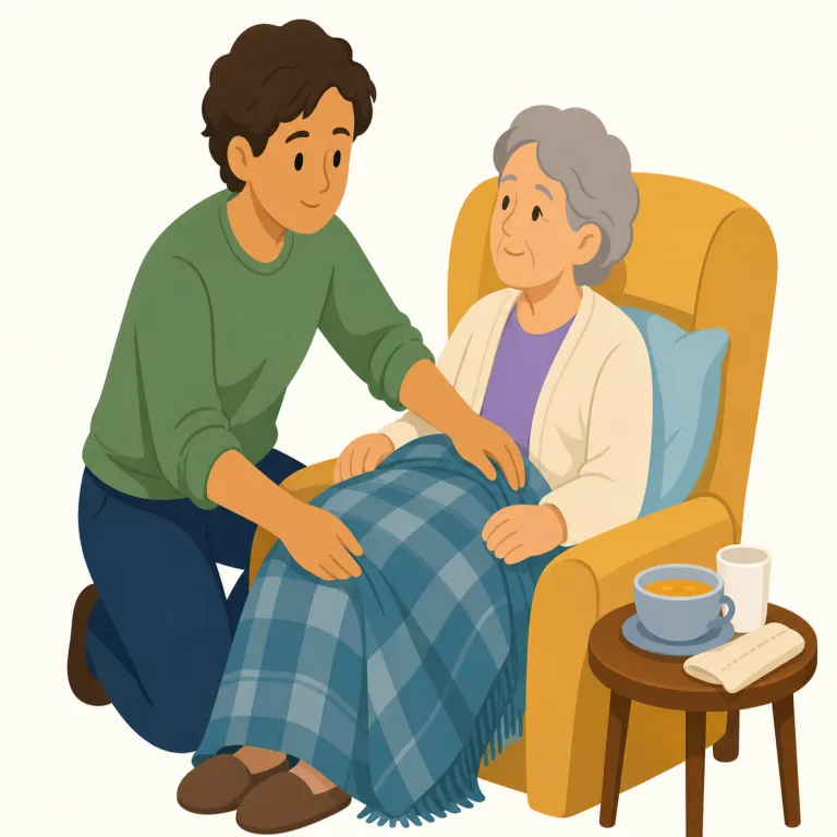 caregivingの覚え方イラスト