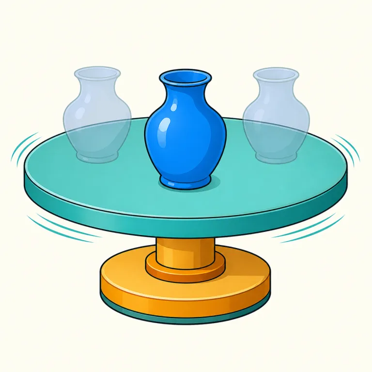 carousel（回転台・noun）の覚え方イラスト