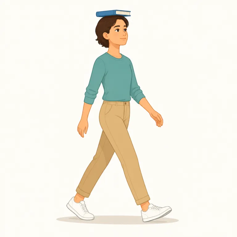carriage（姿勢、身のこなし・noun）の覚え方イラスト