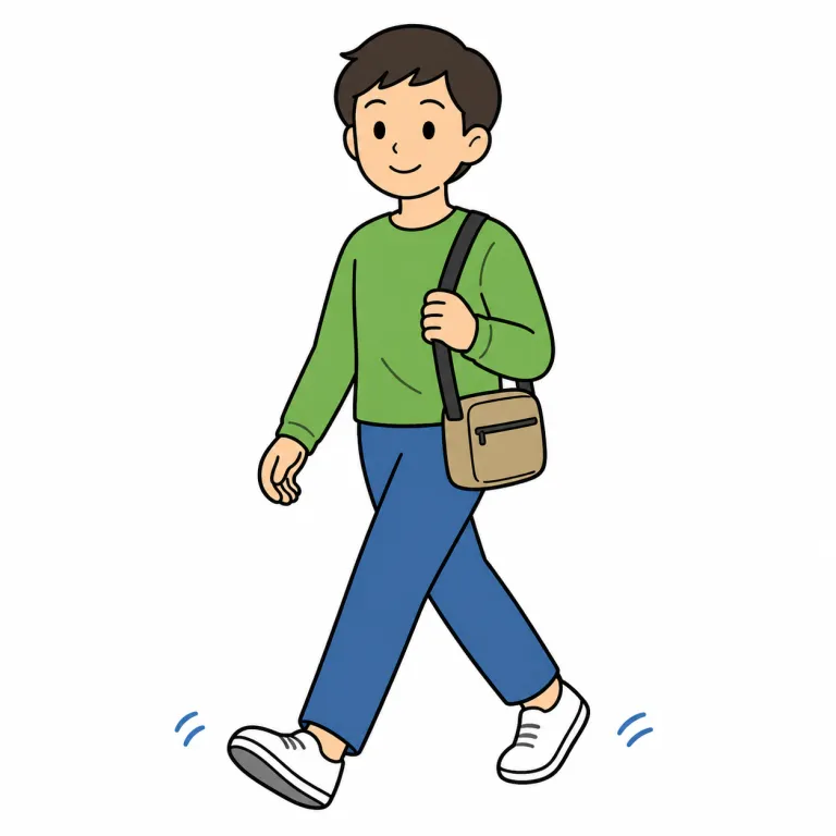 carry（携帯する、持ち歩く・verb）の覚え方イラスト
