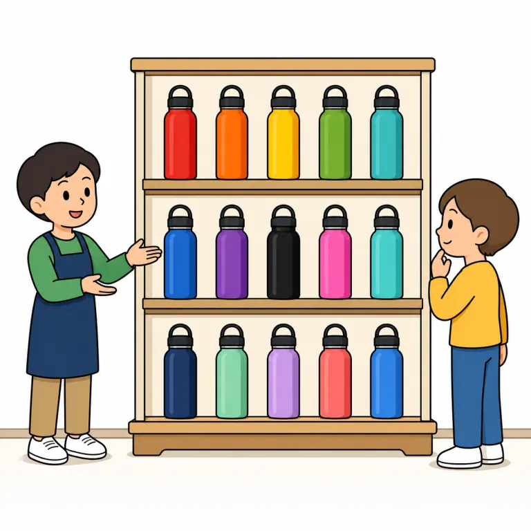 carry（扱う・verb）の覚え方イラスト