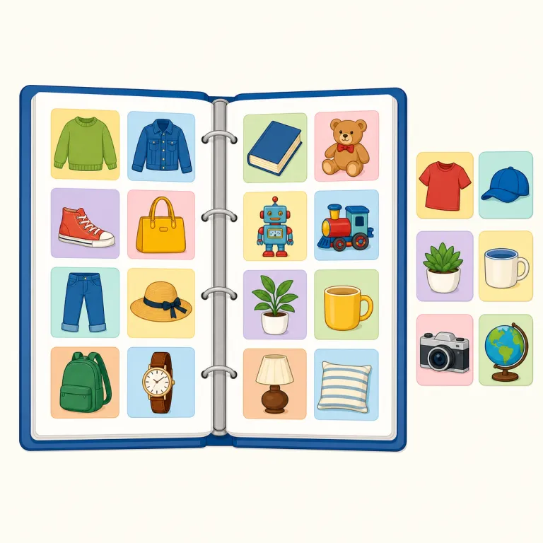 catalog（目録、カタログ・名詞）の覚え方イラスト — catalog は「ただ並べた list ではなく、分類されていて後から探しやすい一覧」と押さえると定着しやすい