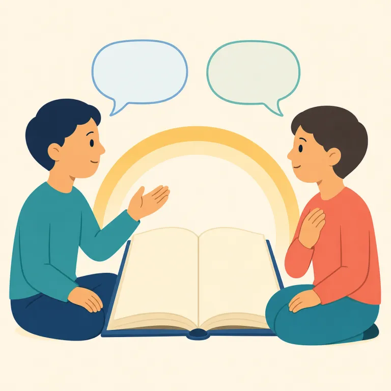 catechism（要理問答・名詞）の覚え方イラスト — catechism は catechize（問答で教える）とセットで覚えると定着しやすい
