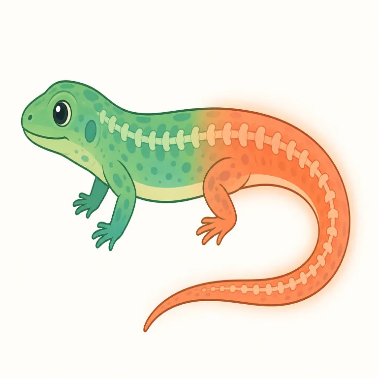 caudal（尾の、尾側の・形容詞）の覚え方イラスト — 解剖ではまず cranial「頭側の」と対で覚えると定着しやすい語です