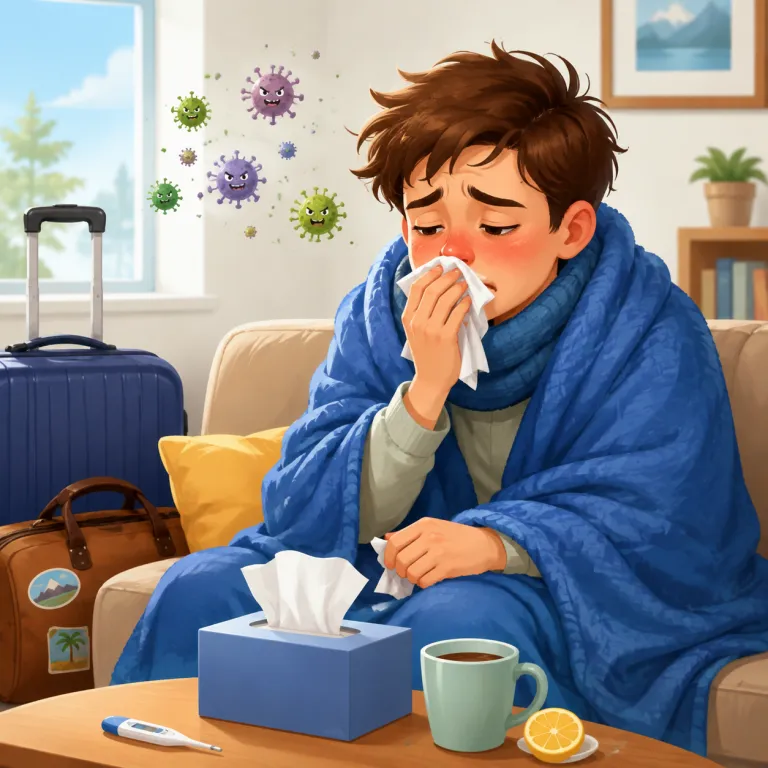 caught（かかった・動詞）の覚え方イラスト