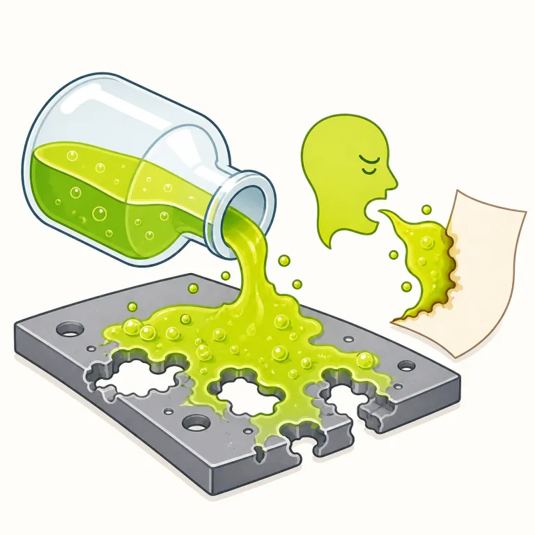 causticの覚え方イラスト
