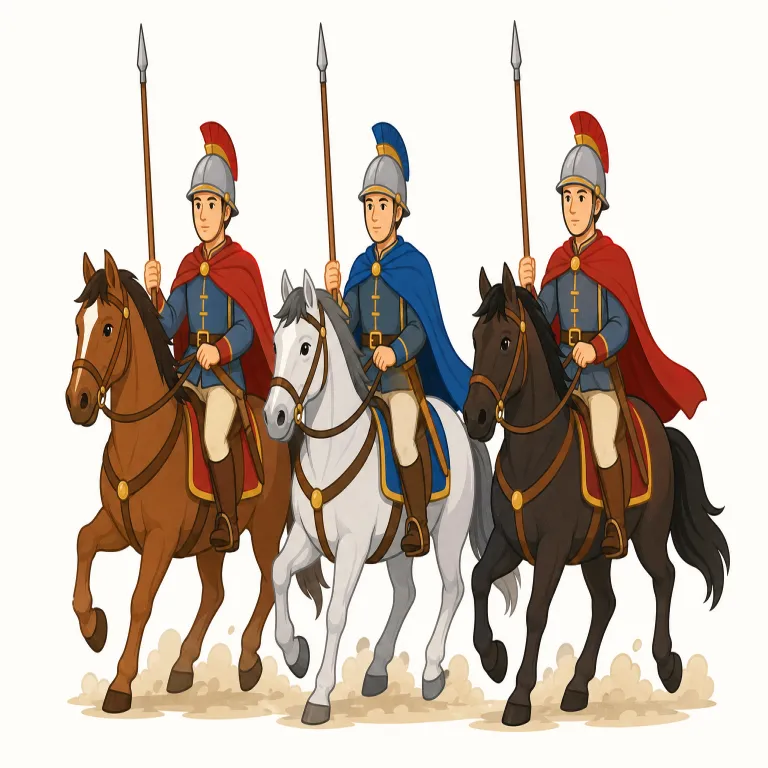 cavalryの覚え方イラスト