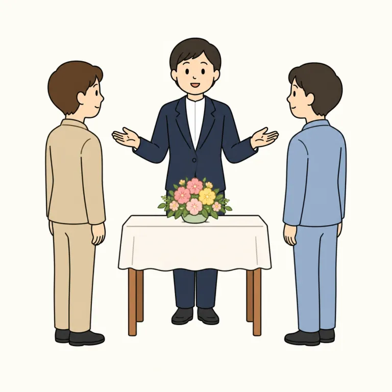 celebrant（祝う人、（儀式の）司式者・noun）の覚え方イラスト