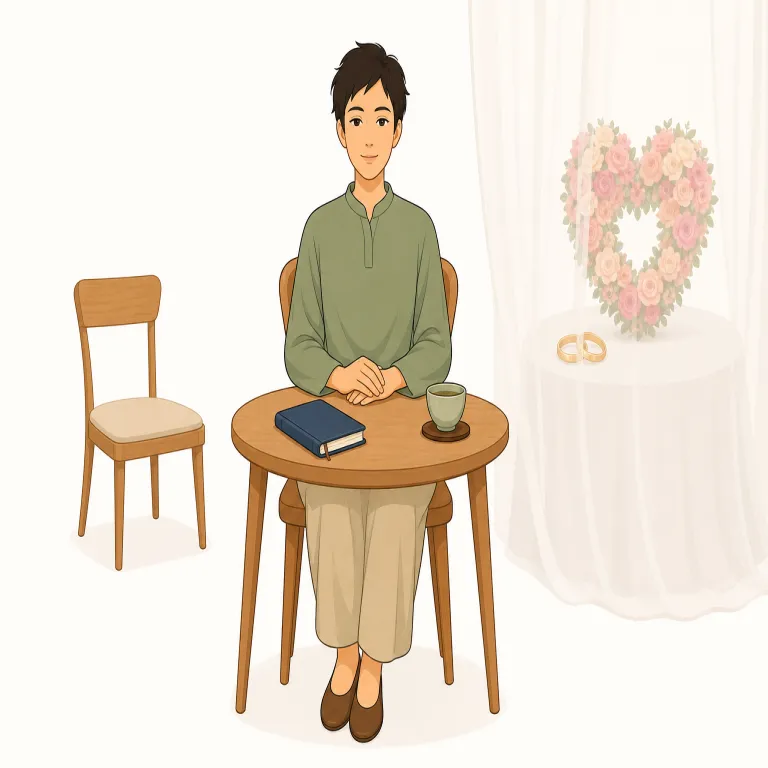 celibacy（独身禁欲・名詞）の覚え方イラスト — まず形で覚えると定着しやすいです