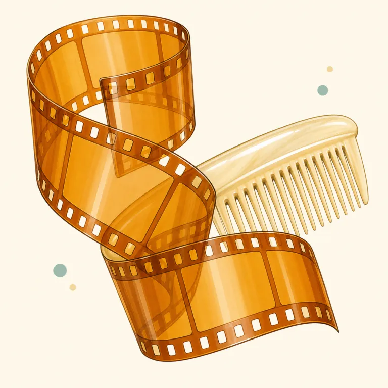 celluloid（セルロイド・名詞）の覚え方イラスト — `-oid` は `android` や `humanoid` にもある「〜のような物」という見分けポイント