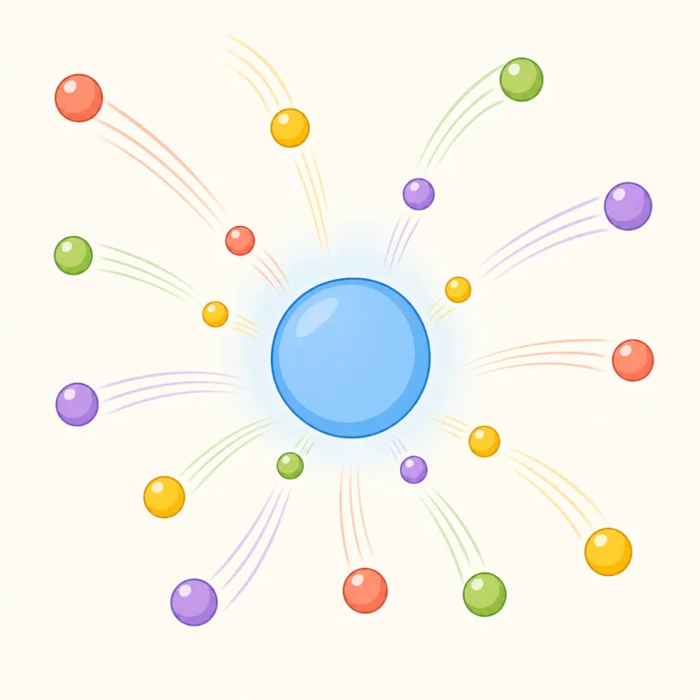 centripetal（求心的な・形容詞）の覚え方イラスト — まず center / central を見て「中心」に関係する語だとつかむ